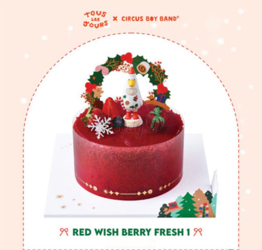 XMAS 2022 - Red Wish Berry Fresh No.1 TOUS LES JOURS