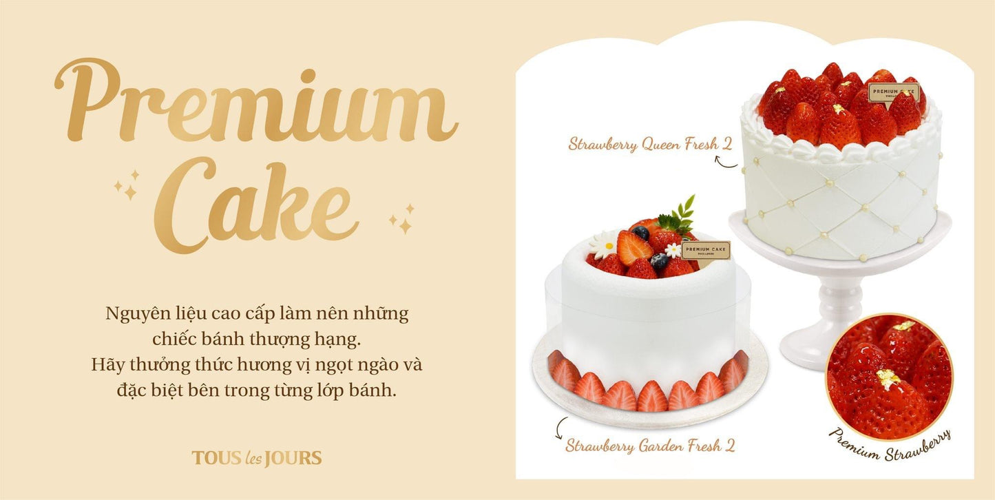 🍓 Strawberry Queen Fresh No.2 Premium TOUS LES JOURS