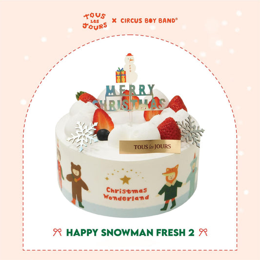 XMAS 2022 🎄 - Happy Snow Man Fresh No.2 TOUS LES JOURS