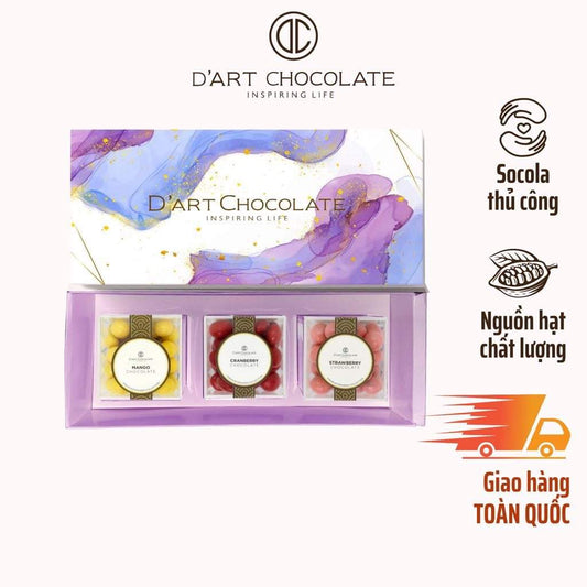Combo 3 boxes of Dragees (Random taste) D'Art Chocolate | Dart Chocolate